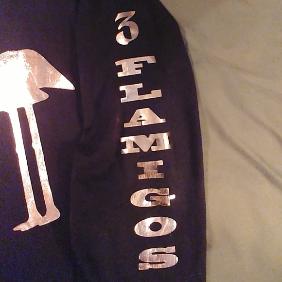 3 Flamigos Girls Trip Long Sleeve T-shirt - Picture 4 of 4